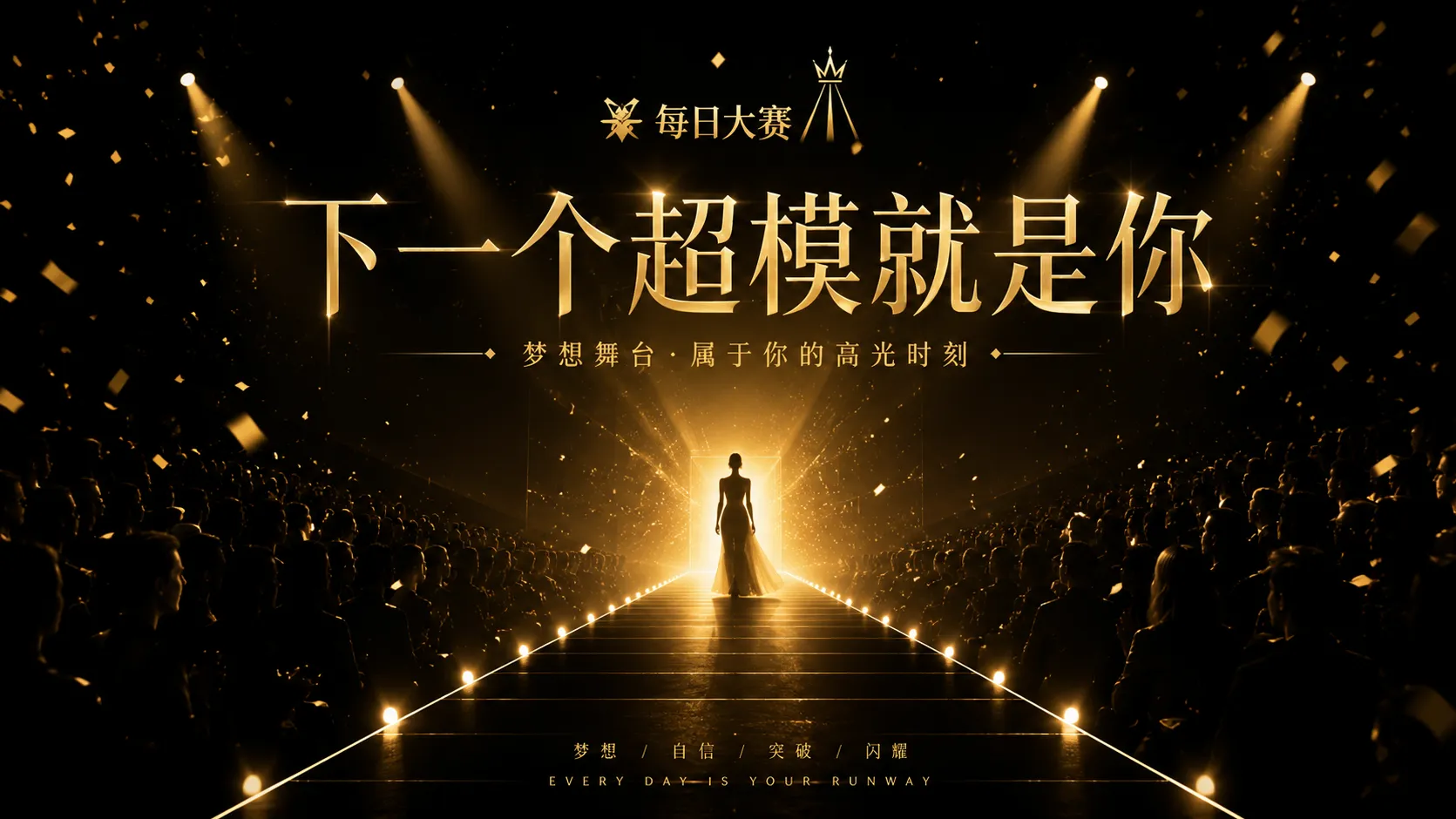 每日大赛时尚模特赛事品牌封面